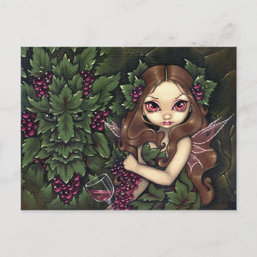 briefkaart "White Zinfandel" (Voorkant)