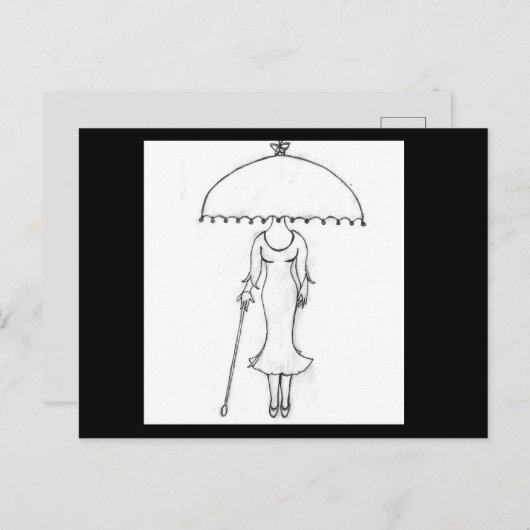 Briefkaart - Wie draag je? Met envelop (Voorkant / Achterkant)