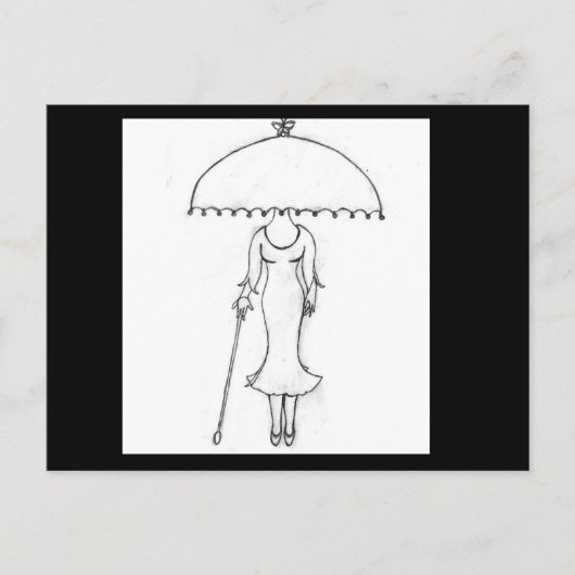 Briefkaart - Wie draag je? Met envelop (Voorkant)