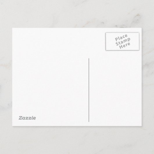 Briefkaart Wij hebben Ramshackle Shack Home House (Achterkant)