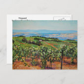 Briefkaart wijngaarden (Voorkant / Achterkant)