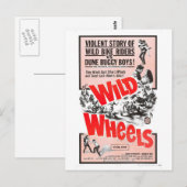 BRIEFKAART WILD WHEELS (Voorkant / Achterkant)
