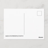 Briefkaart - Wilde haas (Achterkant)