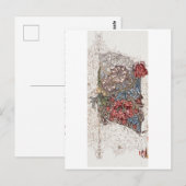 BRIEFKAART : WILLIAM MORRIS : WILD TULIP (Voorkant / Achterkant)