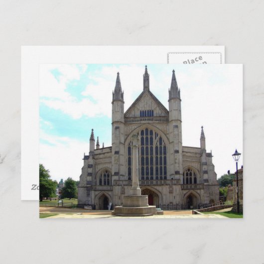 Briefkaart Winchester Cathedral, U.K. (Voorkant / Achterkant)