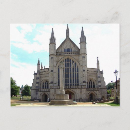 Briefkaart Winchester Cathedral, U.K. (Voorkant)