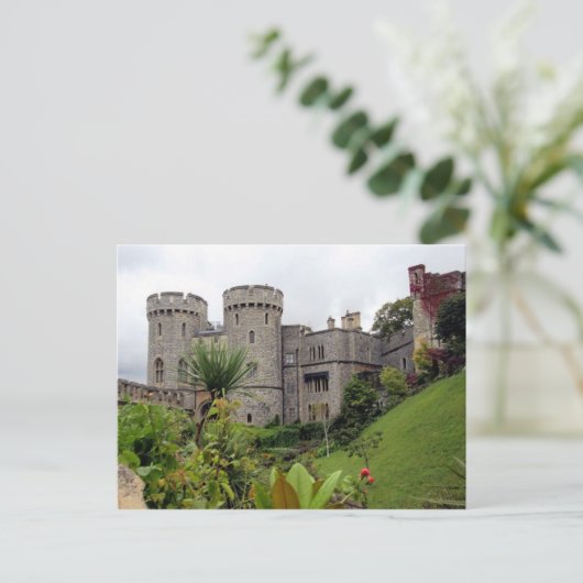Briefkaart Windsor Castle op de Theems (Staand voorkant)