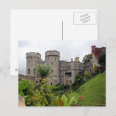 Briefkaart Windsor Castle op de Theems (Voorkant / Achterkant)