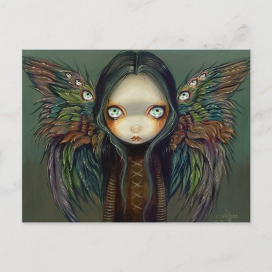 briefkaart "Winged Seer" (Voorkant)