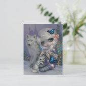 briefkaart "Winter" (Staand voorkant)