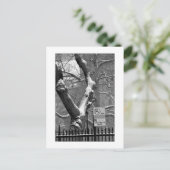 briefkaart 'Winter in the City' (Staand voorkant)