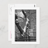 briefkaart 'Winter in the City' (Voorkant / Achterkant)