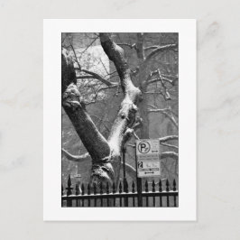 briefkaart 'Winter in the City'