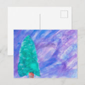 Briefkaart winterbomen (Voorkant / Achterkant)