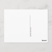 briefkaart "Winterdolfijn" (Achterkant)