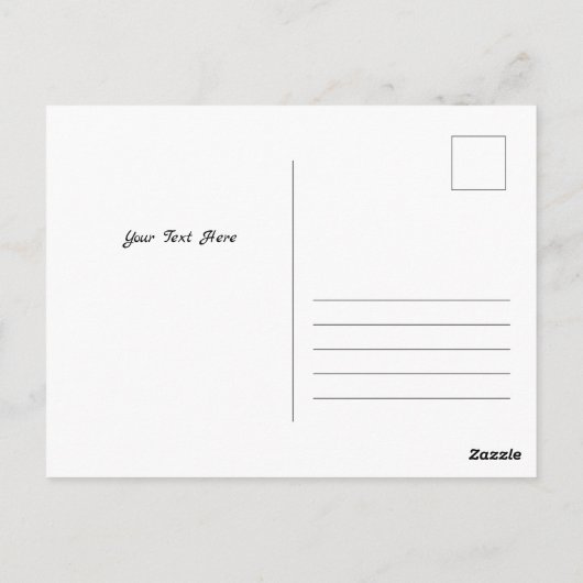 Briefkaart winterlandschap (Achterkant)