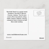 Briefkaart wintermeel (Achterkant)