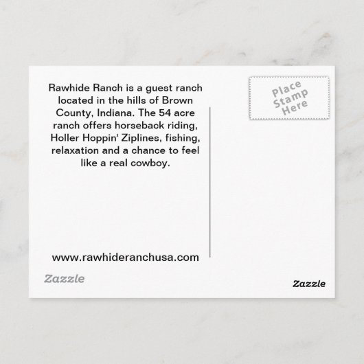 Briefkaart wintermeel (Achterkant)