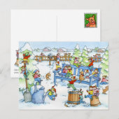 Briefkaart "Wintertuin" (Voorkant / Achterkant)