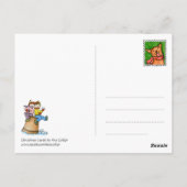 Briefkaart "Wintertuin" (Achterkant)