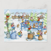 Briefkaart "Wintertuin" (Voorkant)