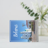Briefkaart Wit-Rusland Hrodna Grodno Architecture (Staand voorkant)