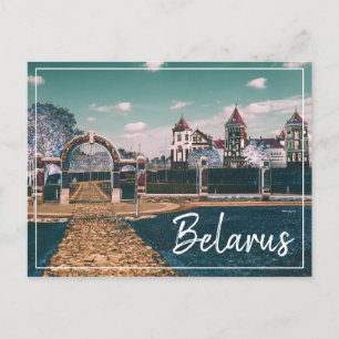 Briefkaart Wit-Russische Natuur Mir Castle Archite
