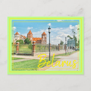 Briefkaart Wit-Russische Natuur Mir Castle Archite