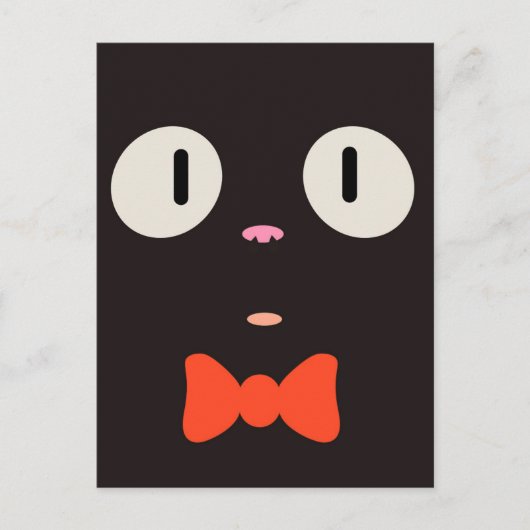 briefkaart "Witch Cat" (3/3) (Voorkant)