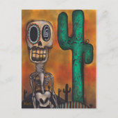 Briefkaart woestijn (Voorkant)