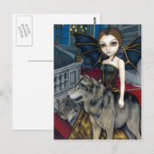 briefkaart "Wolf Manor" (Voorkant / Achterkant)