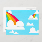 Briefkaart wolken (Voorkant / Achterkant)