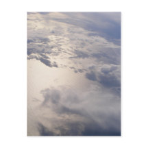 Briefkaart wolken (ontwerp 1)