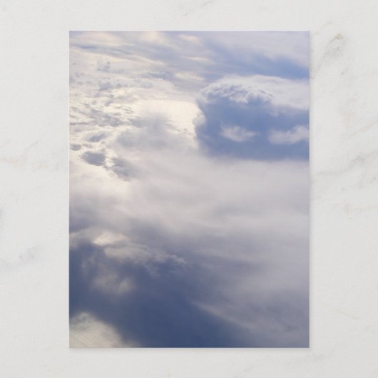 Briefkaart wolken (ontwerp 2) (Voorkant)