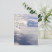 Briefkaart wolken (ontwerp 2) (Staand voorkant)