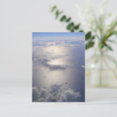 Briefkaart wolken (ontwerp 3) (Staand voorkant)