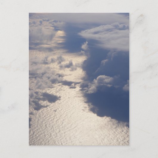 Briefkaart wolken (ontwerp 4) (Voorkant)