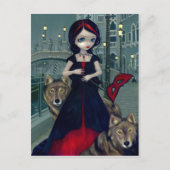 briefkaart "Wolven van Venetië" (Voorkant)