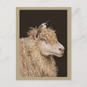 Briefkaart wolverzamelaar