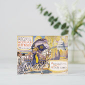 Briefkaart Woman stempeling Washington D.C. (Staand voorkant)