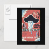 Briefkaart-WPA Chicago-Devil Disciple Briefkaart (Voorkant / Achterkant)