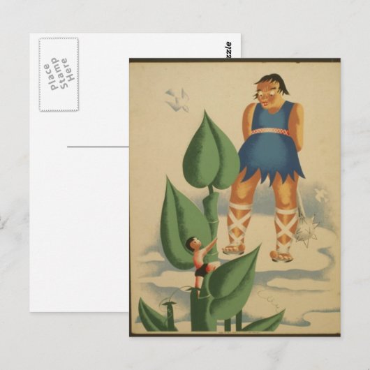 Briefkaart-WPA-Jack en de Overspraak Briefkaart (Voorkant / Achterkant)