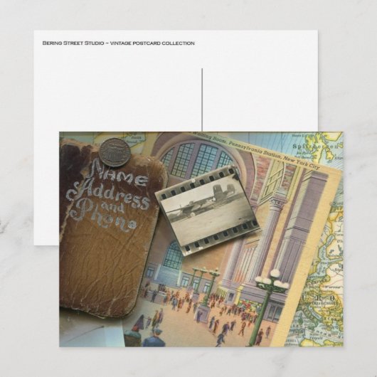  Briefkaart WWII-Era (Voorkant / Achterkant)