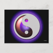 Briefkaart YinYang Design (Voorkant)