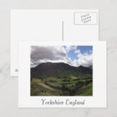 Briefkaart Yorkshire England (Voorkant / Achterkant)