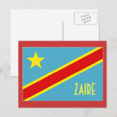 Briefkaart Zaïre (Voorkant / Achterkant)