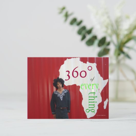 Briefkaart Zan360x Afrika 360° (Staand voorkant)