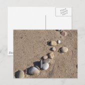 Briefkaart Zand en keibokken (Voorkant / Achterkant)