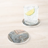 Briefkaart Zandsteen Onderzetter (Zijkant)