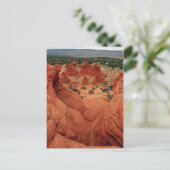 Briefkaart zandsteenformaties (Staand voorkant)